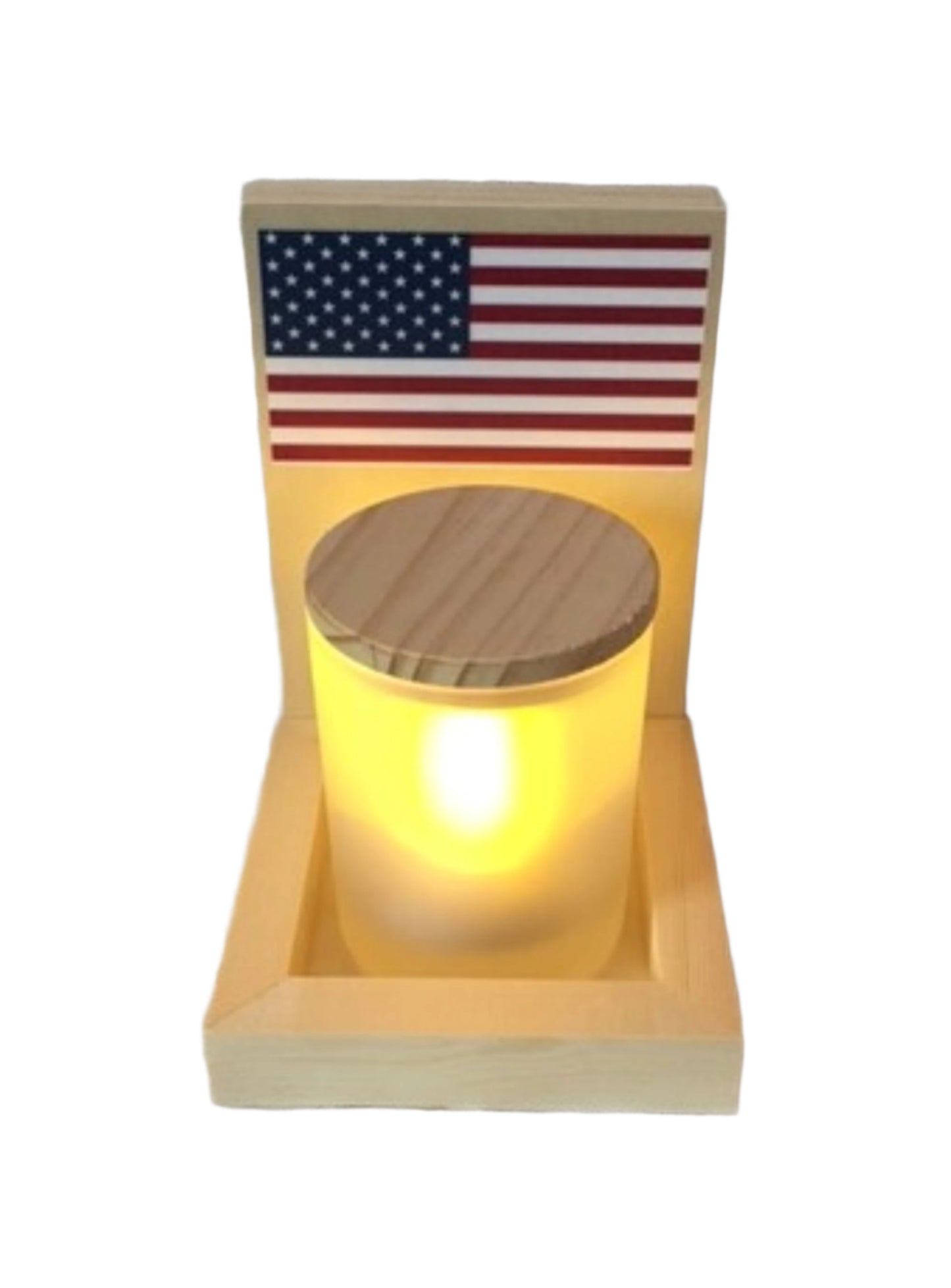 Wooden Candle Holders