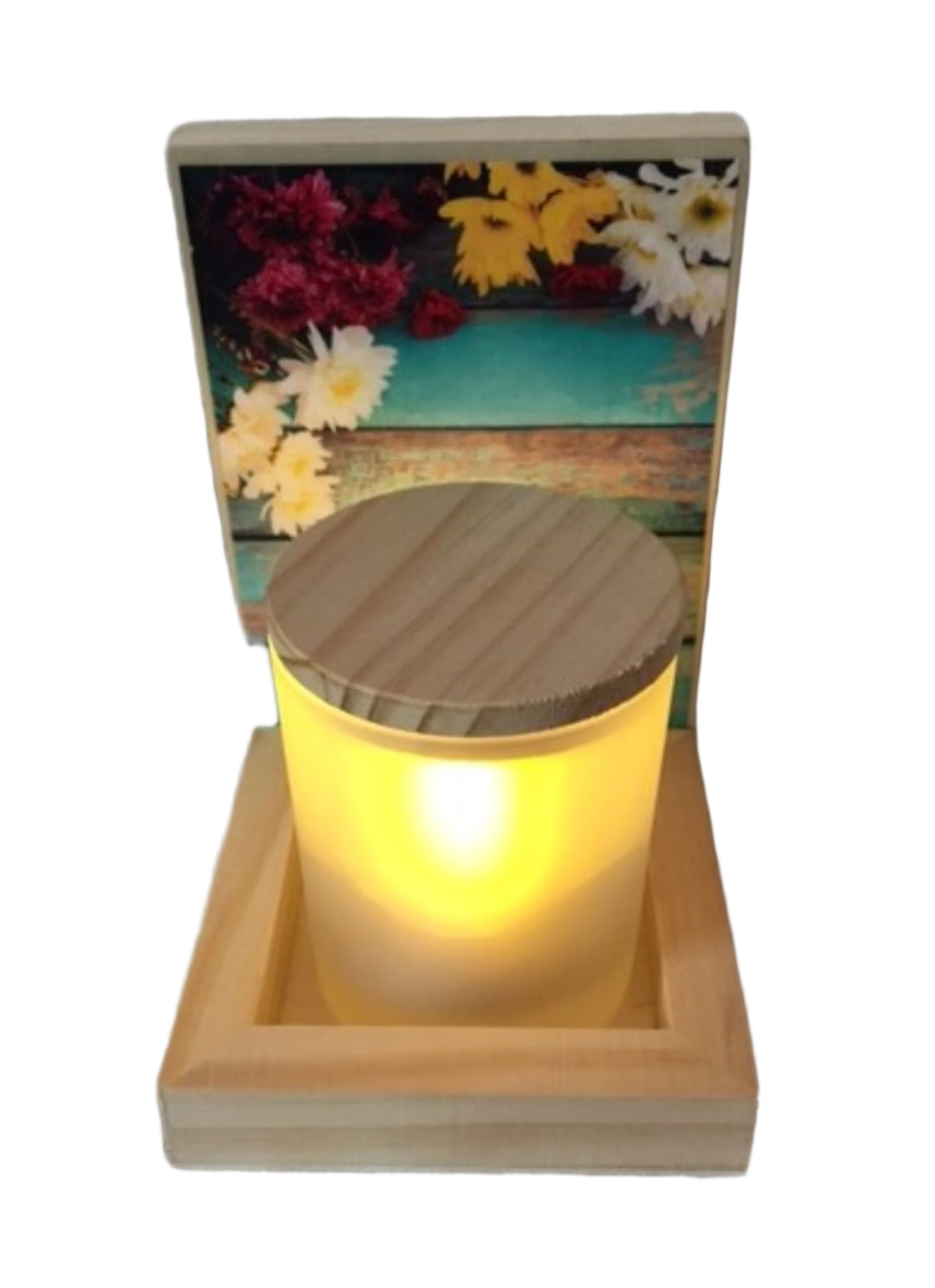 Wooden Candle Holders