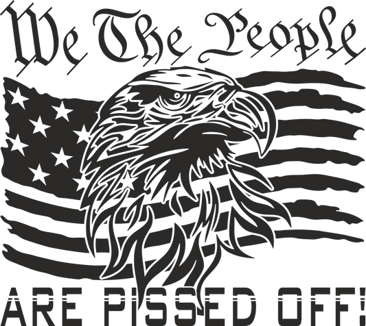 Short Sleeve T-shirt "We the people are pissed off"