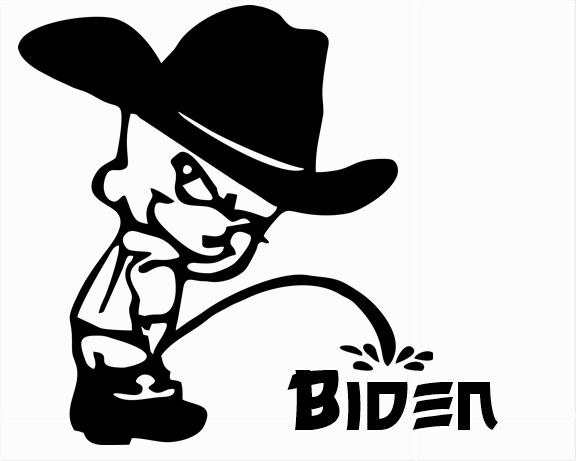 T-SHIRT "PISS ON BIDEN"