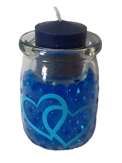 Glass Candle Holder