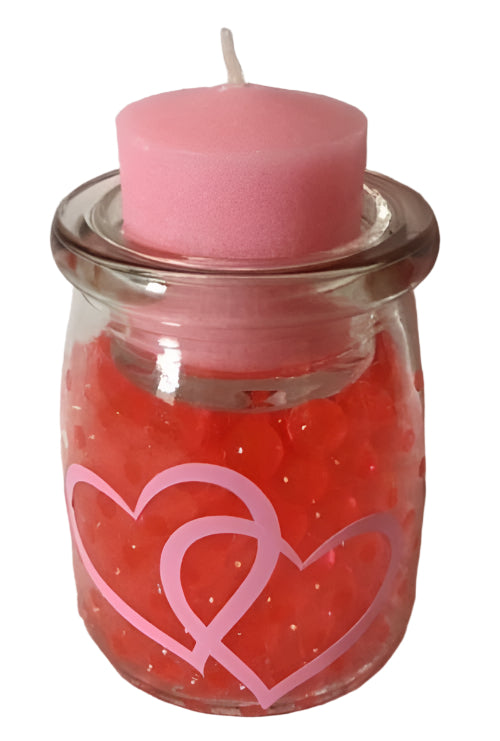 Glass Candle Holder